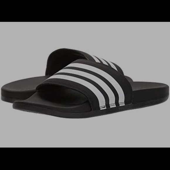 women's adidas cloudfoam slides